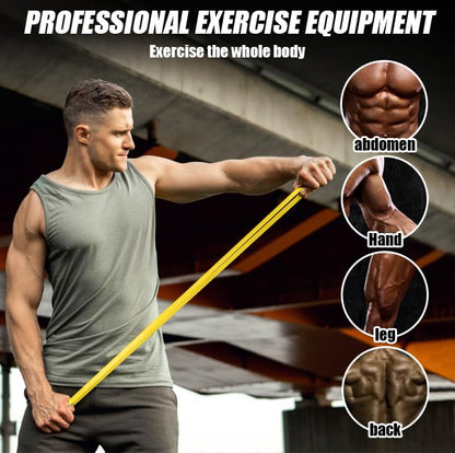 5PCS Resistance Bands for Working Out, Pull Up Assistance Bands Set - color: 4PCS