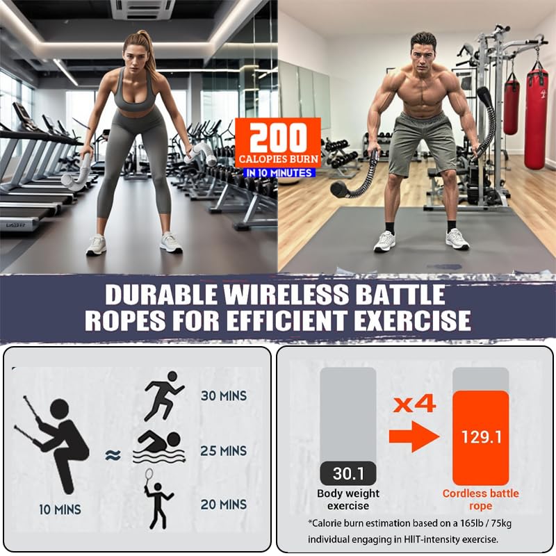 Portable Workout Resistance Training Tool | Space-Saving Home Fitness Equipment for Light Exercise, Daily Movement & Low-Impact Training for Men & Women Working Out.(Black 2pcs)
