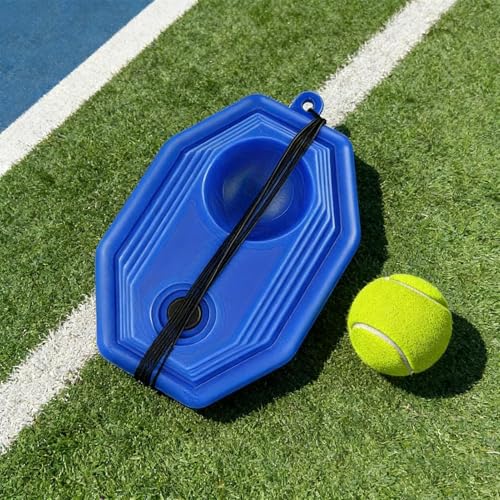 Tennis Trainer Rebound Ball - Solo Bounce Exercise Device for Balls | Tennis Practice Reaction Gear,for Beginners Adults Home Gym Backyard Indoor Outdoor Court Fielding