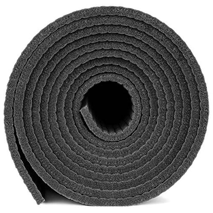 YogaAccessories 1/4" Thick High Density Deluxe Non Slip Exercise Pilates & Yoga Mat
