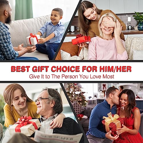 cotsoco Massage Gun Deep Tissue for Pain Relief with 4 Massage Heads & 6 Speeds, Electric Mini Handheld Body Massager for Any Pain Relief, Best Gifts for Dad and Mom - color: Gold