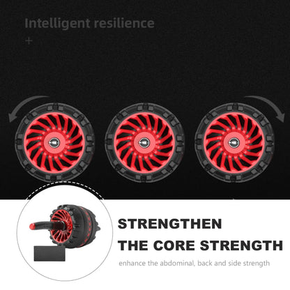 GALPADA Anti-Skid Ab Roller Wheel for Men and Women with Knee Pad Thickened Abdominal Exercise Roller for Core Strength Stomach and Back Workout 7.08X7.08X5.90In