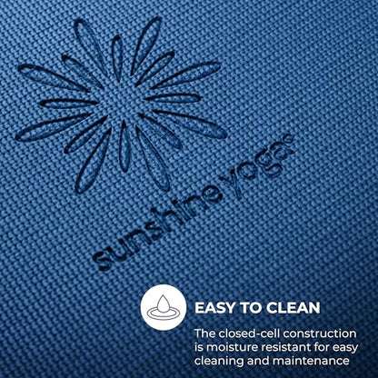 Voyage Yoga Mat, 10 Pack, 72" x 24" Professional Studio and Gym Bulk Yoga Mats, 5mm Thick, Durable, Anti-Tear, Non Slip Fitness and Exercise Mats - color: Assorted