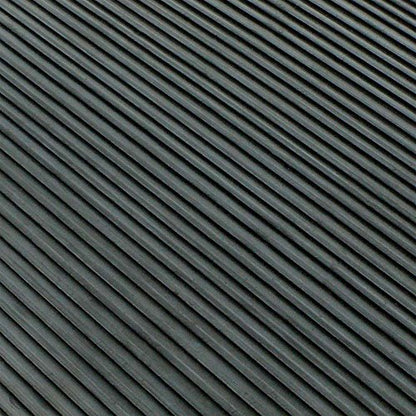 Rubber-Cal 03_167_W_RC_15 Ramp Cleat Non-Slip Outdoor Rubber Floor Mats, 0.13 inch Thick X 3ft X 15ft, Black