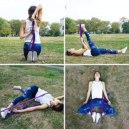 Yoga Mat Set for Beginners,Yoga Mat with Carrying Strap,Yoga Blocks 2 Pack with Yoga Strap,Yoga Ball,Ankle Puller,11-Piece Yoga Kits and Sets for Beginners,Yoga Starter Kit for Women Men