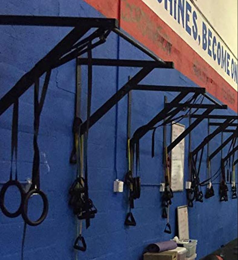 CFF Wall/Ceiling Mounted Pull Up Bar with 300-Pound Working Capacity; 750 lb. Static load