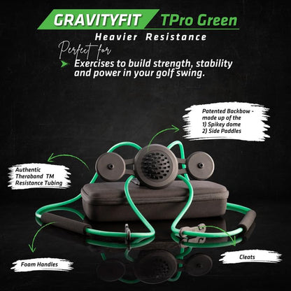 Golf Swing Performance Trainer Aid | Golf Swing Trainer Trusted by PGA Coaches | Backed by 30 Years Research | Elevate Your Golf Training | Enhance Strength, Stability, Rotation & Posture - style: Swing Kit - 2 bands for golf skills and strength