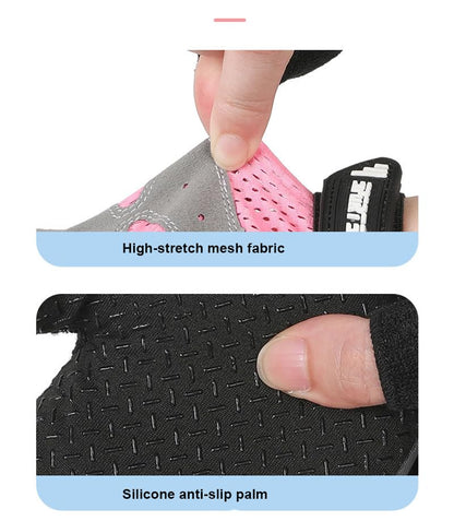 Breathable Workout Gloves for Women, Weight Lifting Gloves for Gym, Cycling, Exercise, Fitness and Training