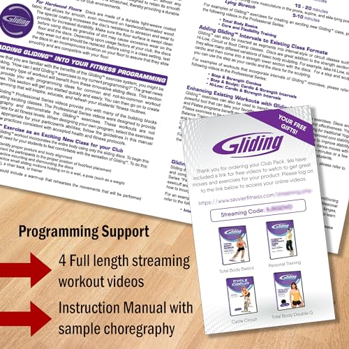 Gliding Exercise Discs: Club Pack for Hardwood Floors (25 Pair, Purple) Workout Sliders in Bulk