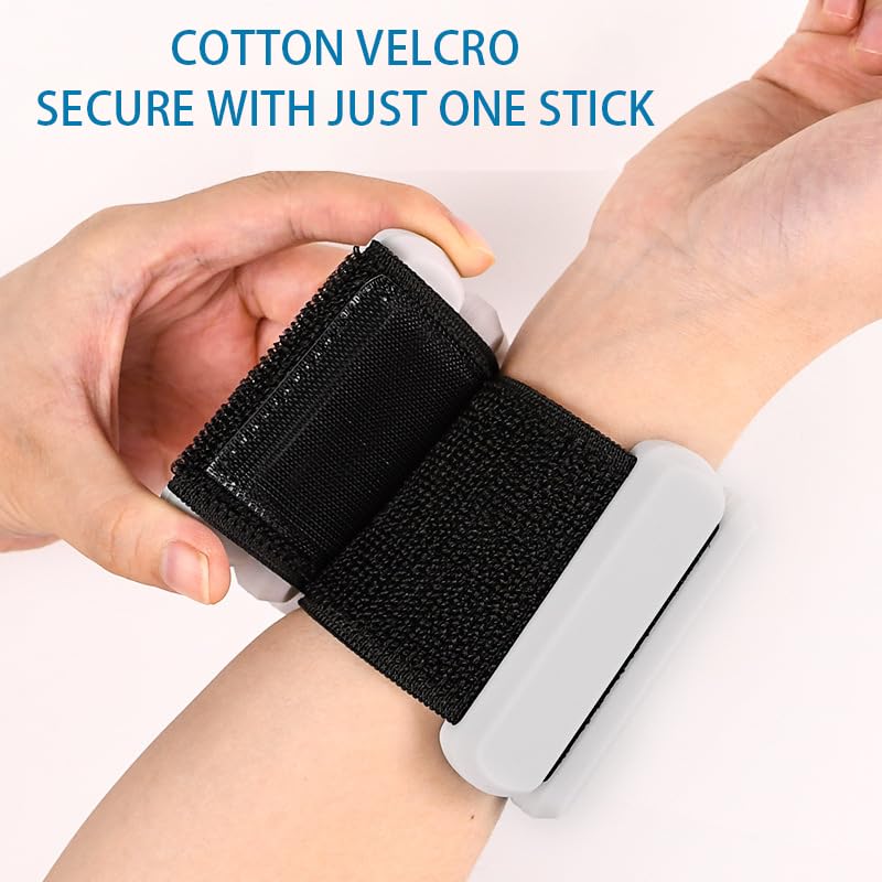 Ankle Weights for Women Man, 1 Pair Wrist Weights 2lbs (1lb Each) for Home Gym Fitness Pilates, Hand and Leg Weights with Adjustable Strap, Breathable & Comfortable Arm Weights