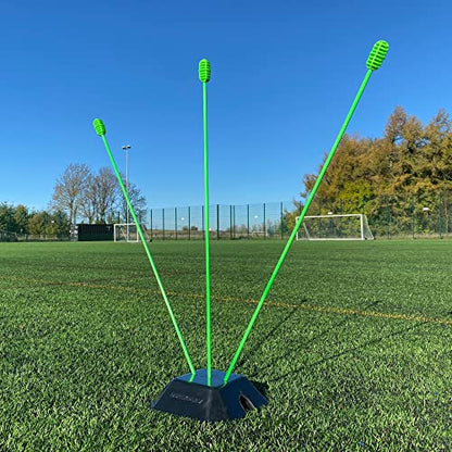 QUICKPLAY Base Weights to Train on Turf & Court | Fits Agility Poles and Kickster Soccer Goals - style: Base Weights set of 2 (no Poles)