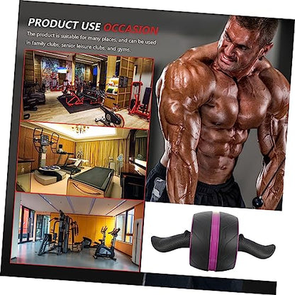 Exercise Equipment Wheel er Shoulder Workout Equipment Portable Pad Machine Rack Accessories Arm - color: Purple