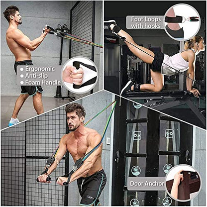 Door Anchor for Resistance Band - Heavy Duty Soft Foam Door Anchor for Resistance Tube Exercise Workouts
