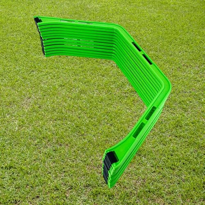 predolo Agility Ladder Soccer Agility Ladder Football Speed Ladder Footwork Ladder Foldable Quick Setup PP Suitable for Field Cardio Exercise Sports, Green