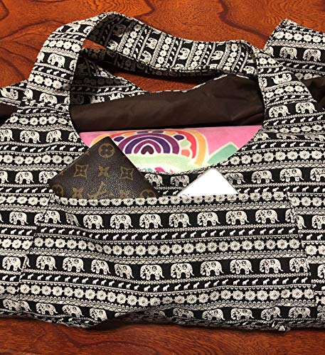 Aozora Yoga Mat Bag Large Yoga Mat Tote Sling Carrier with Pockets Fits Mats with Multi-Functional Storage Pockets Light and Durable