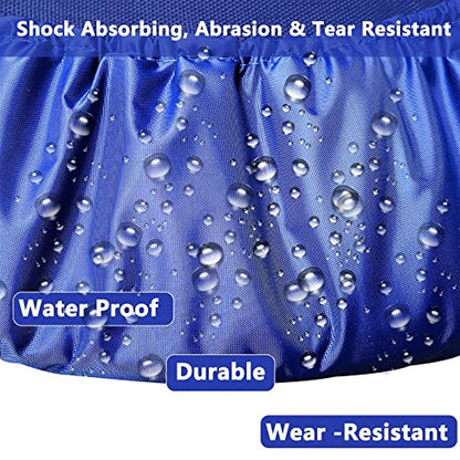 Mini Trampoline Spring Cover 36 38 40 45 60inch Small Trampoline Pad Replacement 3 Layers Thickened & Widened, 800D Tear-Resistant Oxford Cloth, fit Indoor Trampoline for Toddlers