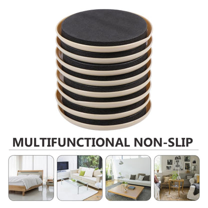 Gatuida 8Pcs Furniture Sliding Aid Pads Durable Non Slip Furniture Sliders for Easy Moving of Cabinets Chairs and Tables for Smooth Movement Carpets