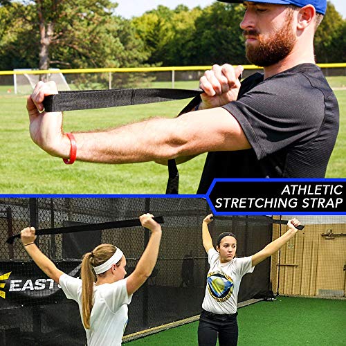 5-Tool Player Softball Baseball Training Equipment Kit - Resistance Band Body Weight Pitching Training Aids - Increase Throwing Velocity, Speed, Strength, Hitting Power/Average