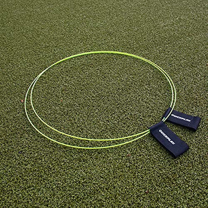 QUICKPLAY Kickster Soccer Goal Target Rings | Pack of 2 – Ideal for Solo or Team Training | *Goal Not Included