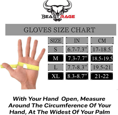 Workout Gloves for Men & Women - Fingerless Gym Gloves with Palm Protection, Breathable & Lightweight for Weightlifting, Cycling & Pull Up