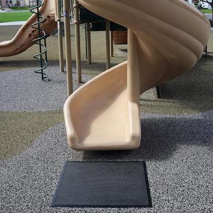Rubber-Cal Playground Slide Landing Mat - 36" x 48"