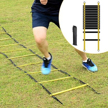 Training Ladder Portable Sports Equipment with Carry Bag - color: 8 meters