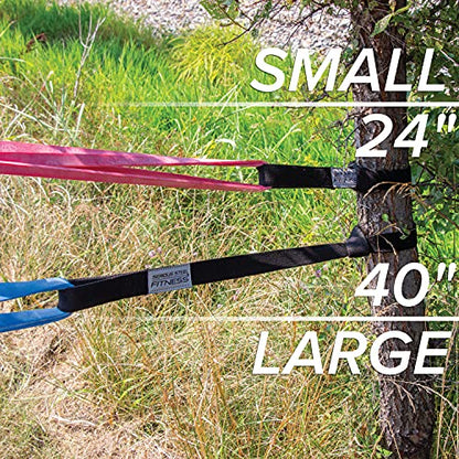 Resistance Exercise Band and Resistance Tube Anchors (Strap or Door Anchor)