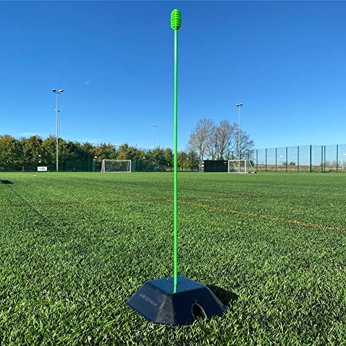 QUICKPLAY Base Weights to Train on Turf & Court | Fits Agility Poles and Kickster Soccer Goals - style: Base Weights set of 2 (no Poles)