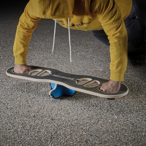 MTBHopper Balance Board for Push-ups and Upper Body Training - Balance Trainer with Handles, Wobble Board for Posture, Rehabilitation & Yoga - Chest Training Device for Home Exercising