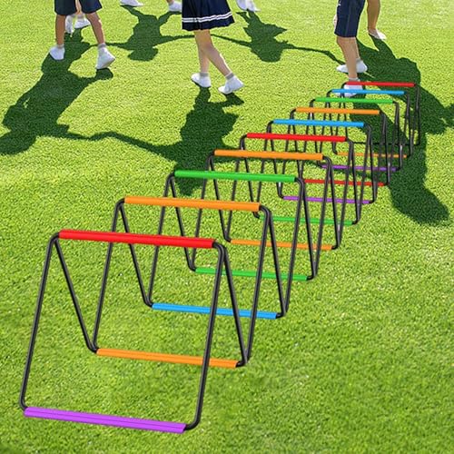 Agility Ladder, Football Ladder, Foldable Jumping Hurdles, Agility Training Equipment for Foot Exercises - size: 20 Grids