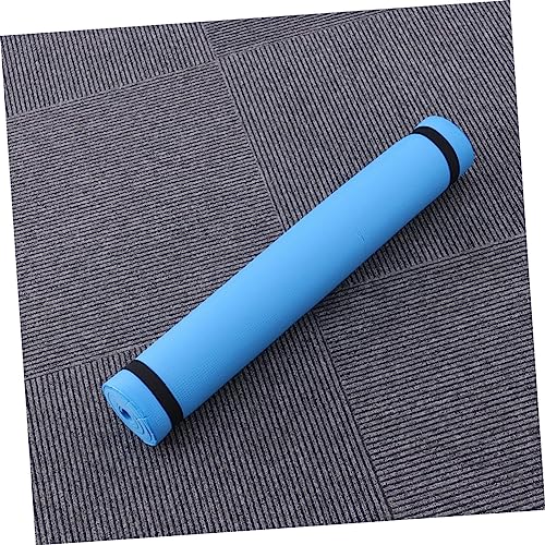 Portable Slip Fitness Mat for Yoga Pilates and Aerobic Exercises Lightweight and Comfortable Camping Mat Blue