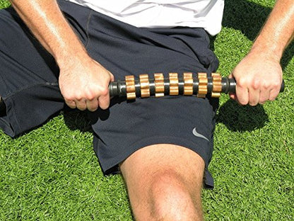 Tap Conditioning Relief Stick | Massage Roller Stick for Athletes | Body Massager for Sore Muscles in Arms, Legs, Back, and Shoulders | Self- Myofascial Pressure Points Release