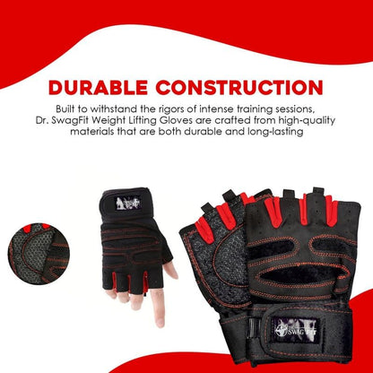 Dr. SwagFit Weight Lifting Gloves for Men & Women - size: X-Large
