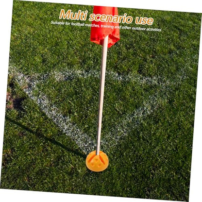 GALPADA Agility Ring Base for Daily Training Football Training Base Speed Drills Pole Enhancing Visibility for Matches