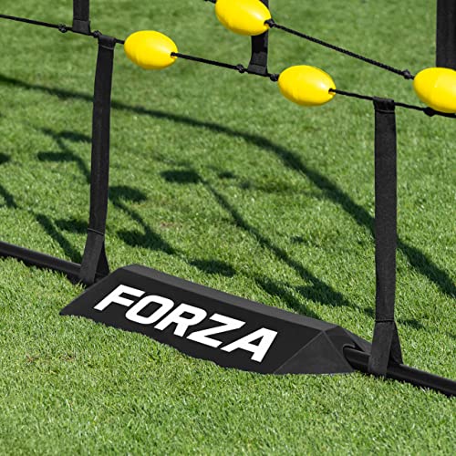 FORZA Goalkeeper Training Deflection Ramp | Durable Rubber Ball Deflector for Soccer- Ideal for GK Reactions, Reflex Training, and Shot Stopping Practice - Two Styles for Varied Training - style: Standard