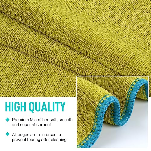 Microfiber Gym Towels Super Absorbent Compact Travel Workout Towel Quick Dry Camping Sweat Towel for Sports Beach Swimming Backpacking Hiking and Yoga Men Women 16 Inch X 32 Inch