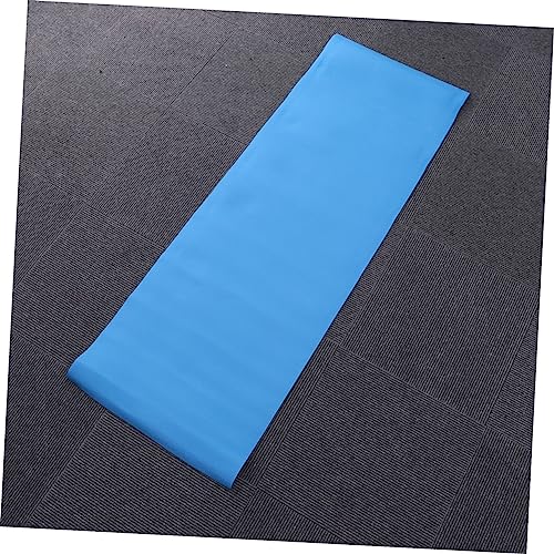 BESPORTBLE Portable Slip Yoga Mat for Fitness Outdoor Camping Hot Yoga Pilates and Aerobic Stretching Lightweight High Density Blue