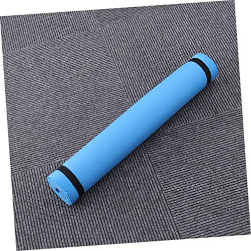 ibasenice Portable - Eva Yoga Mat for Fitness and Stretching Routines Lightweight and Comfortable Exercise Mat for Hot Yoga Aerobics Outdoor Activities