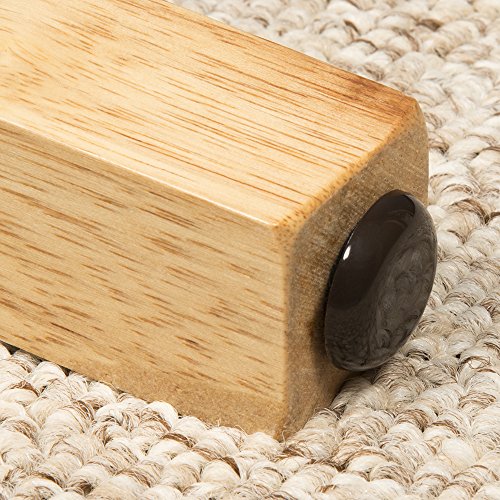 SuperSliders Self-Stick Furniture Sliders for Carpeted Surfaces (4 piece) - 1" Walnut Brown - Round SuperSliders - color: Brown, size: 1", 4 Pack