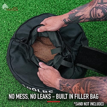 WOLF TACTICAL Sandbag Workout Bag Sand Bags for Weight Training Workout Sandbag Fitness Sand Bag - color: 100 LB
