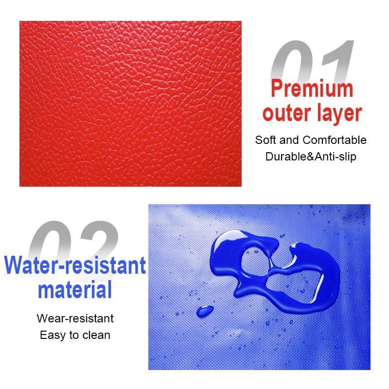 Gymnastics Jump Box, Waterproof, wear-Resistant, Easy-to-Clean Soft Jump Box Set, Suitable for Home, Gym, School, for Training Jumping Ability and Explosive Power(Size:90 * 55 * 40cm)