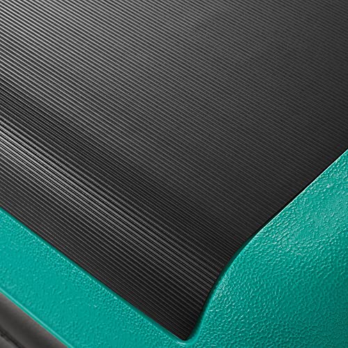 Philosophy Gym Aerobic Exercise Adjustable Step Platform, Health Club Size, with 4 Risers Included