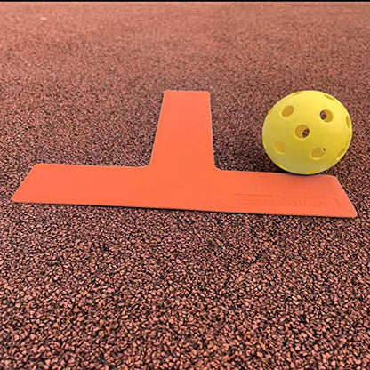 Court Marker Portable Sports Training Set Create Mini Courts with Boundary Markers Ideal for Tennis, Pickleball