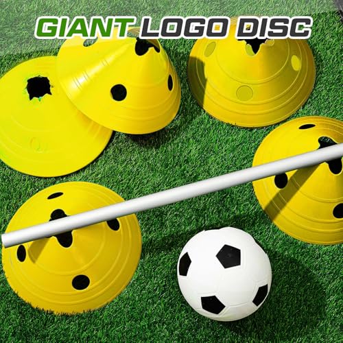 Jumbo Soccer Cones Big Training Disc Cone - color: Yellow