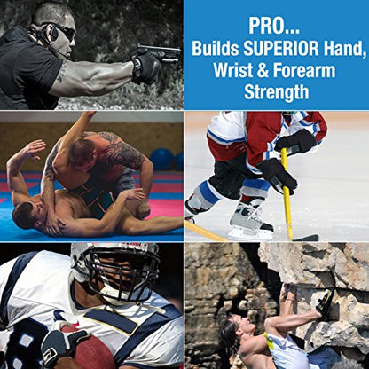 Prohands PRO Hand Exerciser, Finger Exerciser (Hand Grip Strengthener), Spring-Loaded, Finger-Piston System, Isolate and Exercise Each Finger