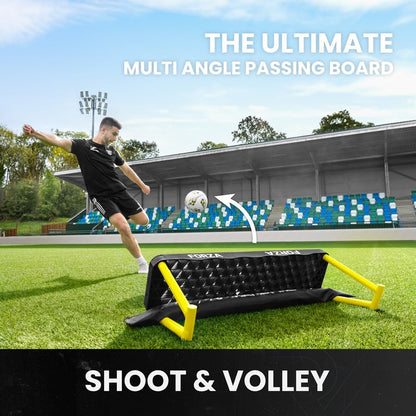 FORZA METIS x RapidFire Interactive Wave Rebound Boards | Reaction Soccer Training Equipment with App-Enabled Lights - Improve Speed, Agility, and Ball Control - size: XL (46In x 12.5In), style: 4x Lights & 2x Boards