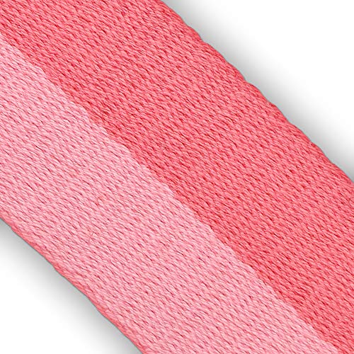 Tumaz Yoga Mat Strap Adjustable Carrier for All Yoga Mats, 2 Sizes - color: 02. Pink Match, size: 85 IN