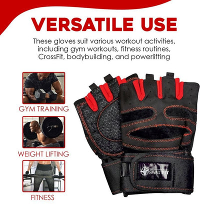 Dr. SwagFit Weight Lifting Gloves for Men & Women - size: X-Large