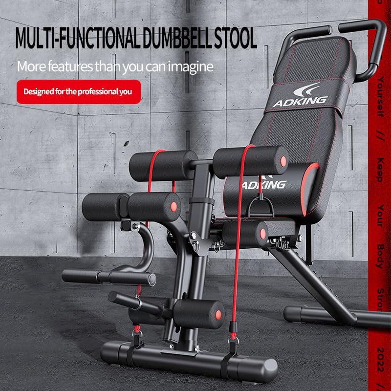 Multi-Functional Roman Chair & Hyperextension Bench – Adjustable Back Extension, Abdominal Workout, Core Strengthener, Home Gym Equipment for Full-Body Training – Foldable & Compact Design