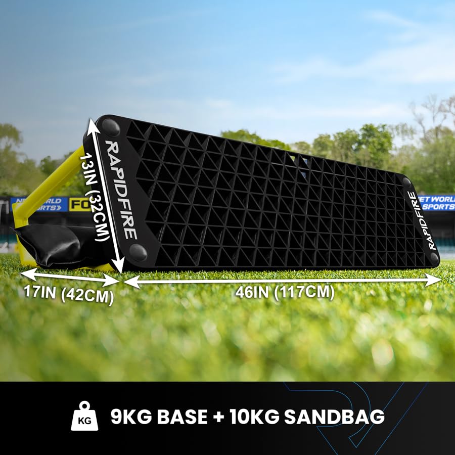 FORZA METIS x RapidFire Interactive Wave Rebound Boards | Reaction Soccer Training Equipment with App-Enabled Lights - Improve Speed, Agility, and Ball Control - size: XL (46In x 12.5In), style: 4x Lights & 4x Boards